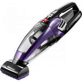 BISSELL Pet Hair Eraser Lithium Ion Cordless Hand Vacuum, Purple, 2390A