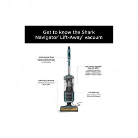 Shark Rotator Anti-Allergen Pet Plus with Self-Cleaning Brushroll Vacuum, ZU55 [New Open Box]