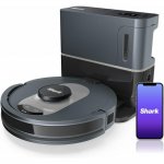 Shark UR2500SR AI Ultra Robot Vacuum, with Ultra Clean, Home Mapping, 30-Day Capacity Bagless Self Empty Base, WiFi, Compatible with Alexa, Black/Silver [New Open Box