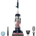 Hoover MaxLife Pet Max Complete UH74110M Bundle, Bagless Upright Vacuum Cleaner, for Carpet and Hard Floor, Blue Pearl