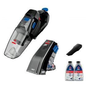 BISSELL Pet Stain Eraser Duo Cordless Portable Deep Cleaner and Hand Vacuum, 3706