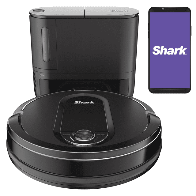 Shark IQ Robot Self-Empty? RV1000S, Robot Vacuum, Home Mapping, Self-Cleaning Brushroll, Wi-Fi